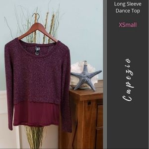 Capezio | Long Sleeve Dance Top